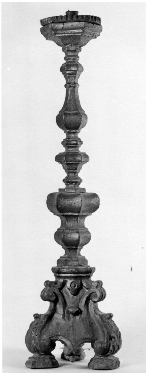 candeliere, serie - ambito astigiano (seconda metà sec. XVII)