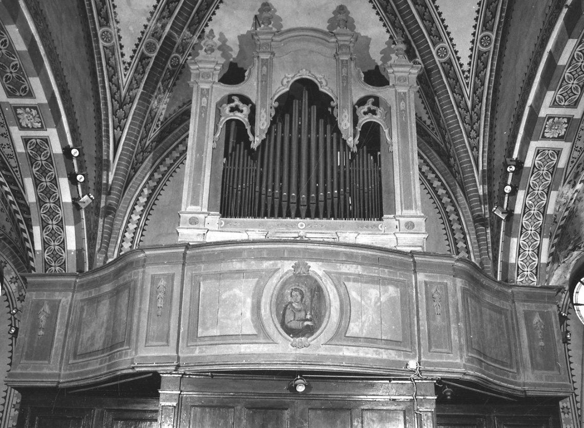 tribuna d'organo, opera isolata di Fagiotti (ultimo quarto sec. XVIII)