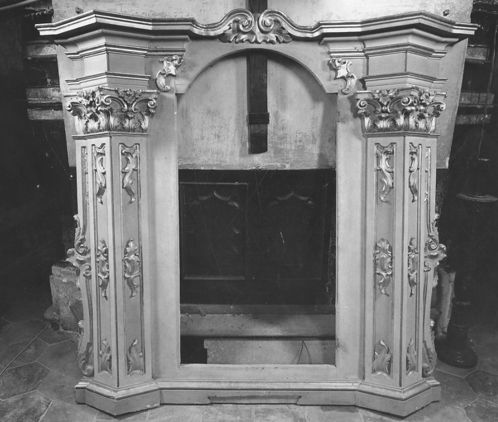 mostra d'altare, opera isolata - ambito piemontese (metà sec. XVIII)