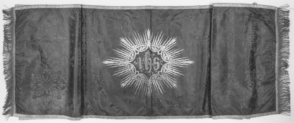 velo omerale, opera isolata di Bertarelli Fratelli Ditta (attribuito) (inizio sec. XX)