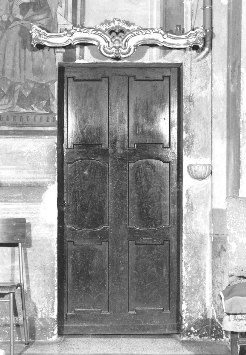 porta, opera isolata - ambito astigiano (prima metà sec. XIX)