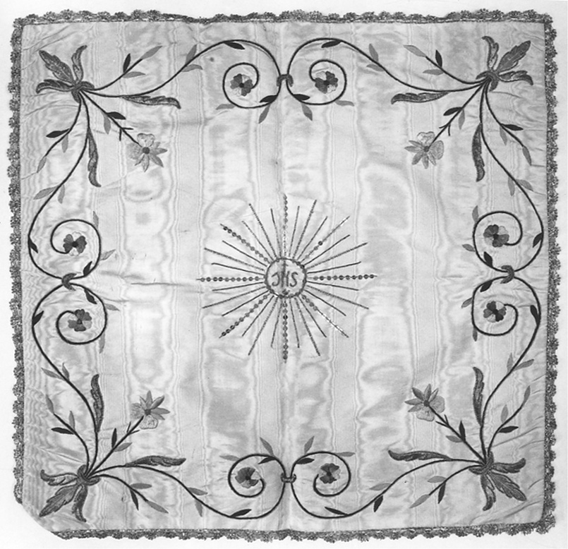 OSTIA RAGGIATA (velo di calice, opera isolata) - manifattura piemontese (secondo quarto sec. XX)