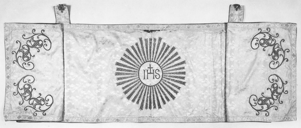 OSTIA RAGGIATA (velo omerale, opera isolata) - manifattura piemontese (seconda metà sec. XIX)