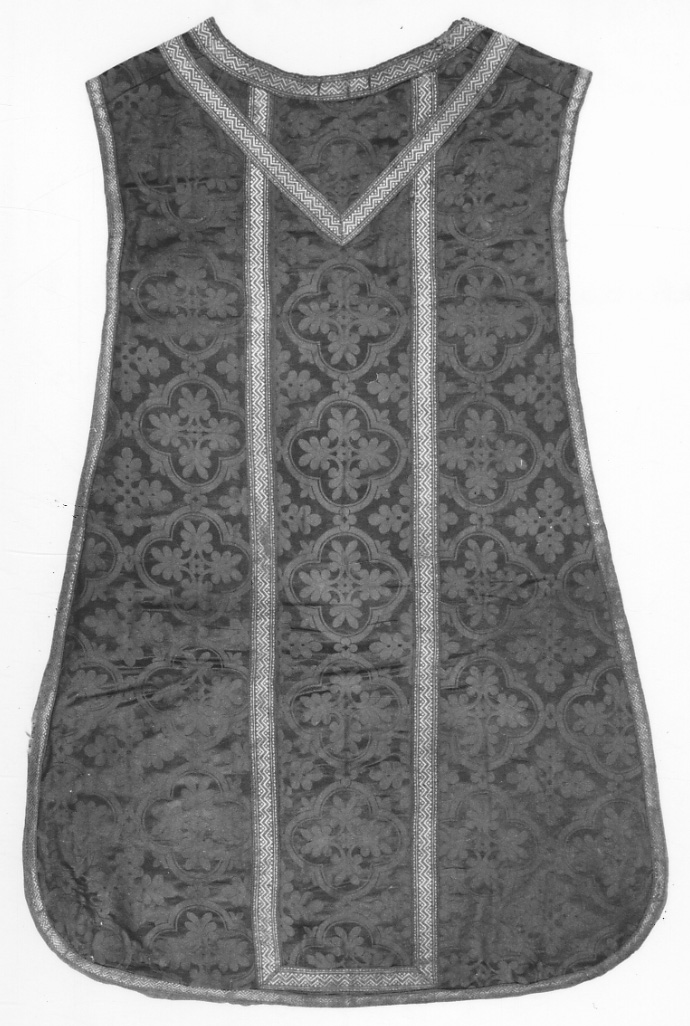 paramento liturgico, insieme - manifattura piemontese (fine/inizio secc. XIX/ XX)