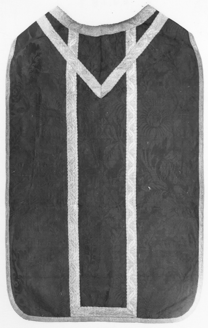 paramento liturgico, insieme - manifattura italiana (terzo quarto sec. XIX)