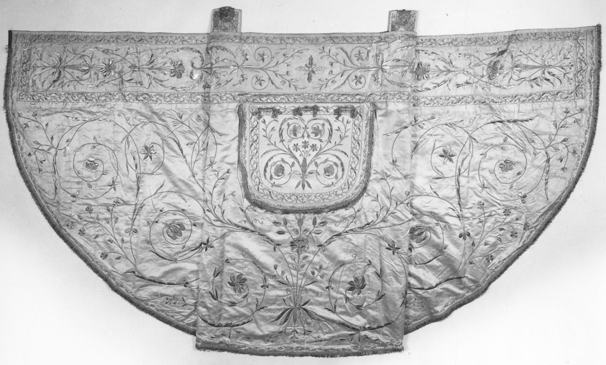 paramento liturgico, insieme di Tappi Clemente Ditta (seconda metà sec. XIX)