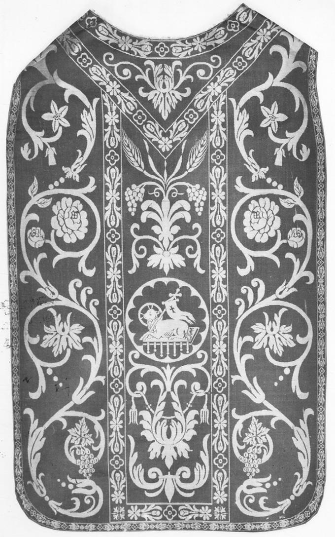 paramento liturgico, insieme - manifattura piemontese (fine sec. XIX)