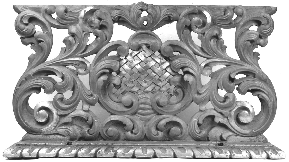 decorazione a intaglio, opera isolata - ambito piemontese (secondo quarto sec. XX)