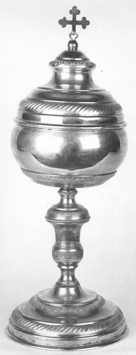 pisside, opera isolata - ambito piemontese (fine/inizio secc. XIX/ XX)