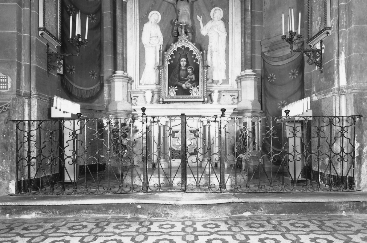 cancellata di cappella, opera isolata - ambito piemontese (inizio sec. XX)