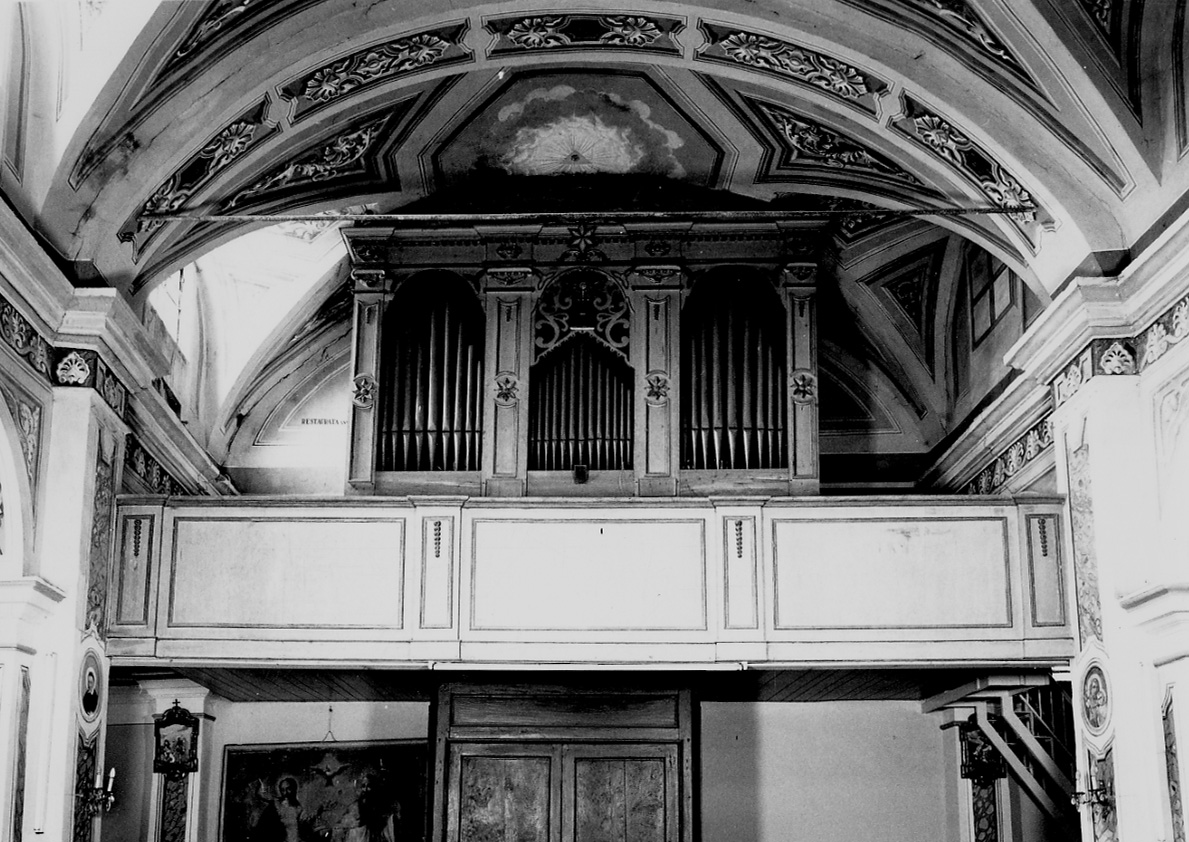 tribuna d'organo, opera isolata di Cappelletto Francesco (inizio sec. XX)