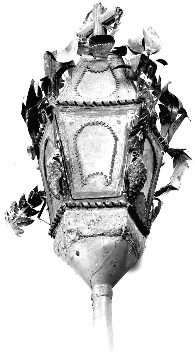 lanterna processionale, serie - ambito astigiano (seconda metà sec. XVIII)