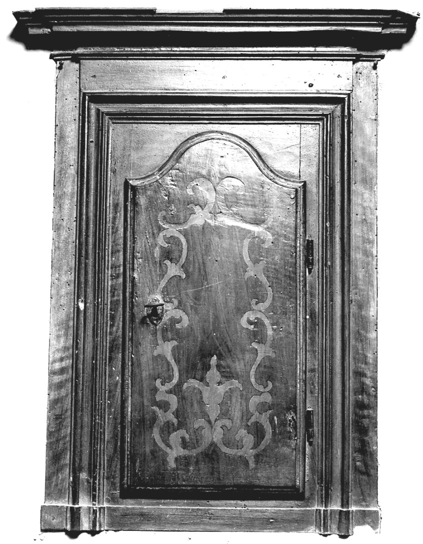 armadietto per oli santi, serie - ambito astigiano (terzo quarto sec. XVIII)