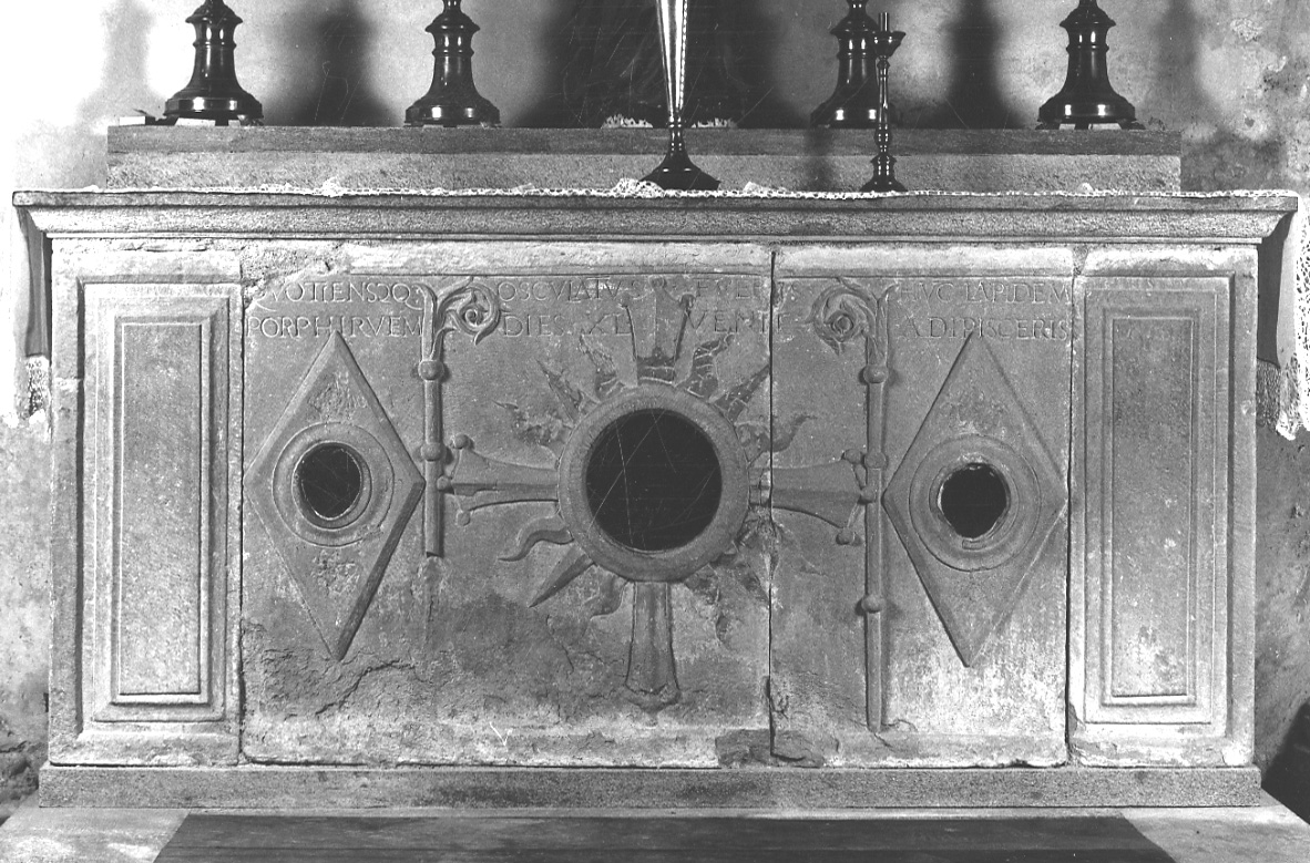 altare, opera isolata - ambito ticinese (primo quarto sec. XVI)
