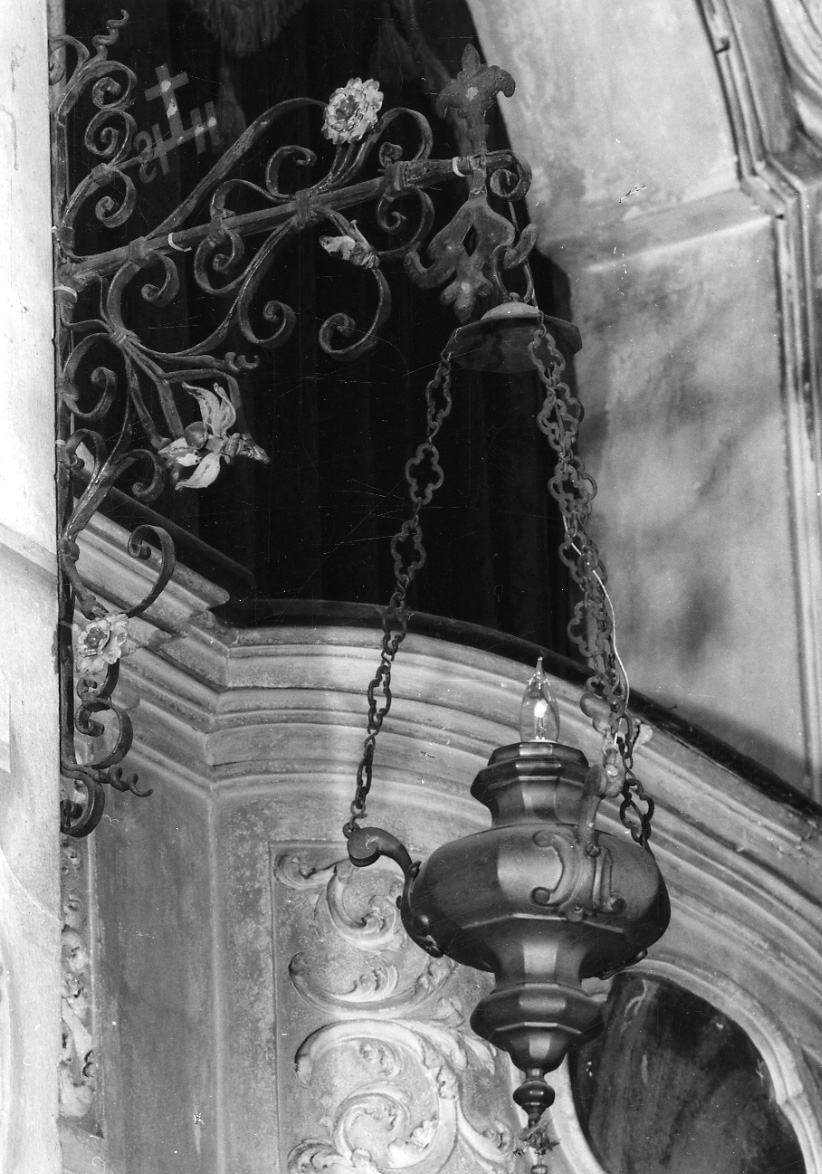 lampada pensile, opera isolata - ambito piemontese (sec. XX)