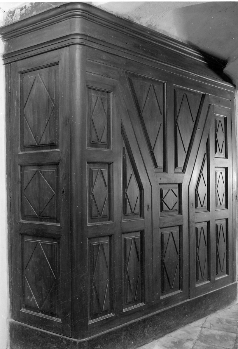 bussola, opera isolata - bottega astigiana (metà sec. XVIII)