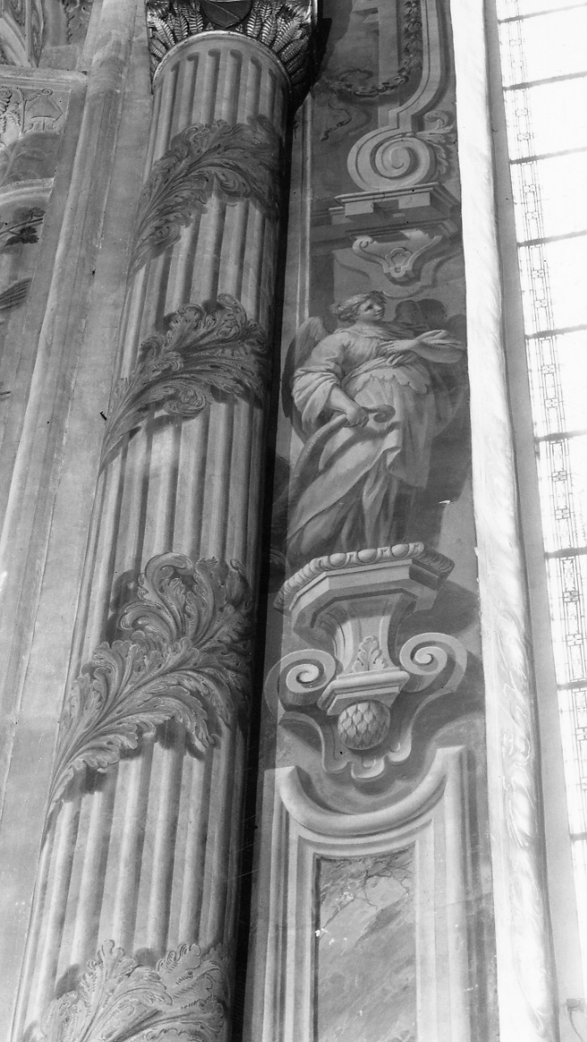 Temperanza (dipinto, elemento d'insieme) di Bianchi Salvatore (fine sec. XVII)