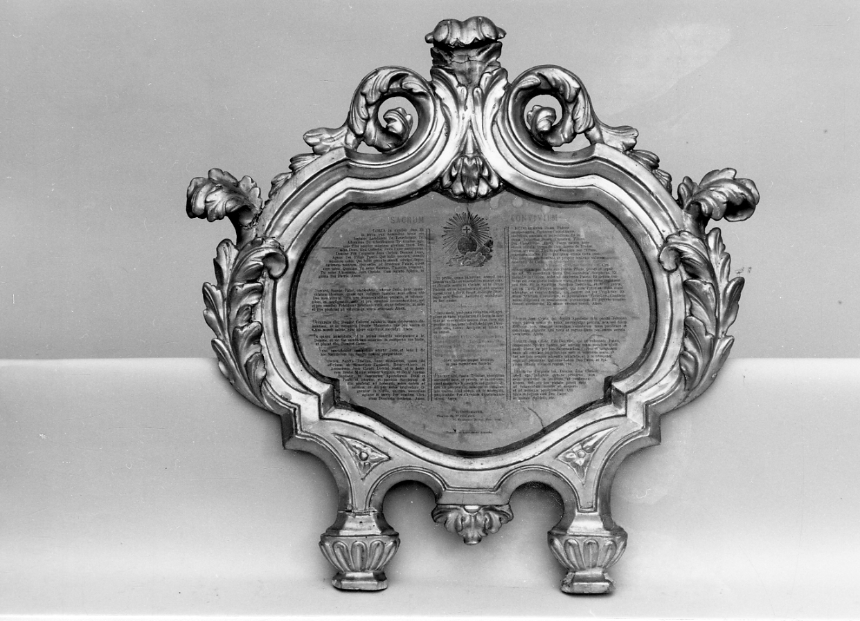 cartagloria, serie - bottega piemontese (prima metà sec. XIX)