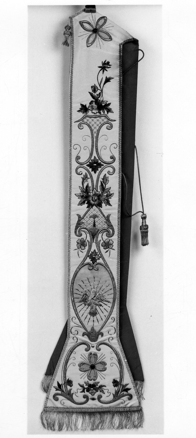 stola, opera isolata - manifattura italiana (ultimo quarto sec. XIX)