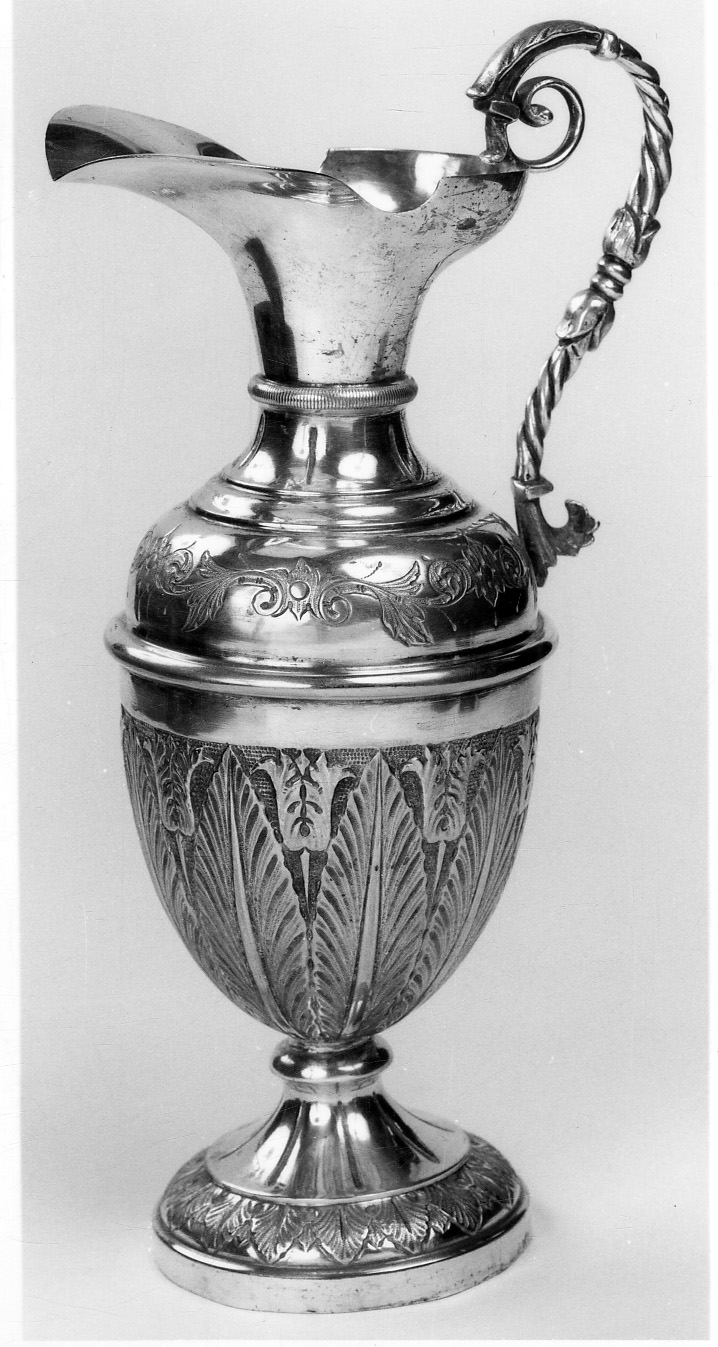 brocca, elemento d'insieme - ambito piemontese (primo quarto sec. XIX)