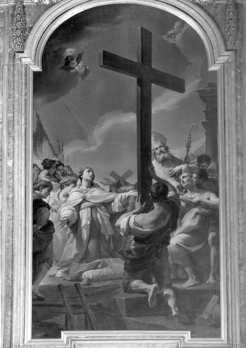 ritrovamento della vera croce (dipinto, opera isolata) di Gandolfi Ubaldo (ultimo quarto sec. XVIII)