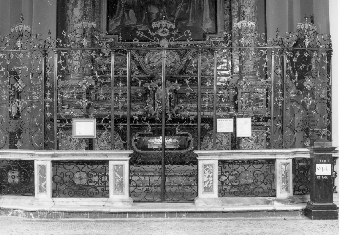 cancellata, opera isolata - ambito piemontese (metà sec. XVIII)