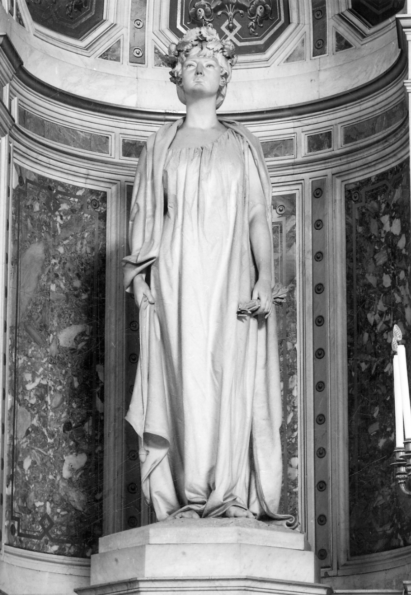 Speranza (statua, opera isolata) di Porzio Francesco (ultimo quarto sec. XIX)