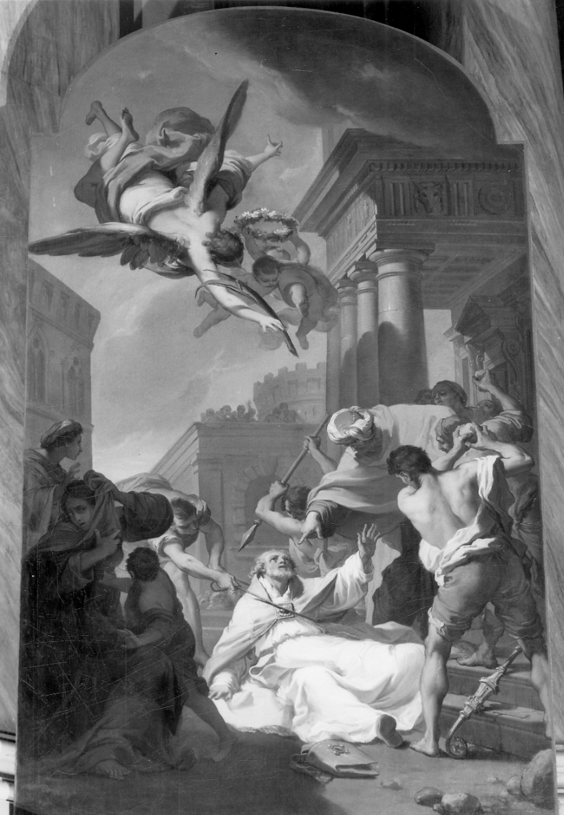 martirio di Sant'Eusebio (dipinto, opera isolata) di Gandolfi Gaetano (ultimo quarto sec. XVIII)