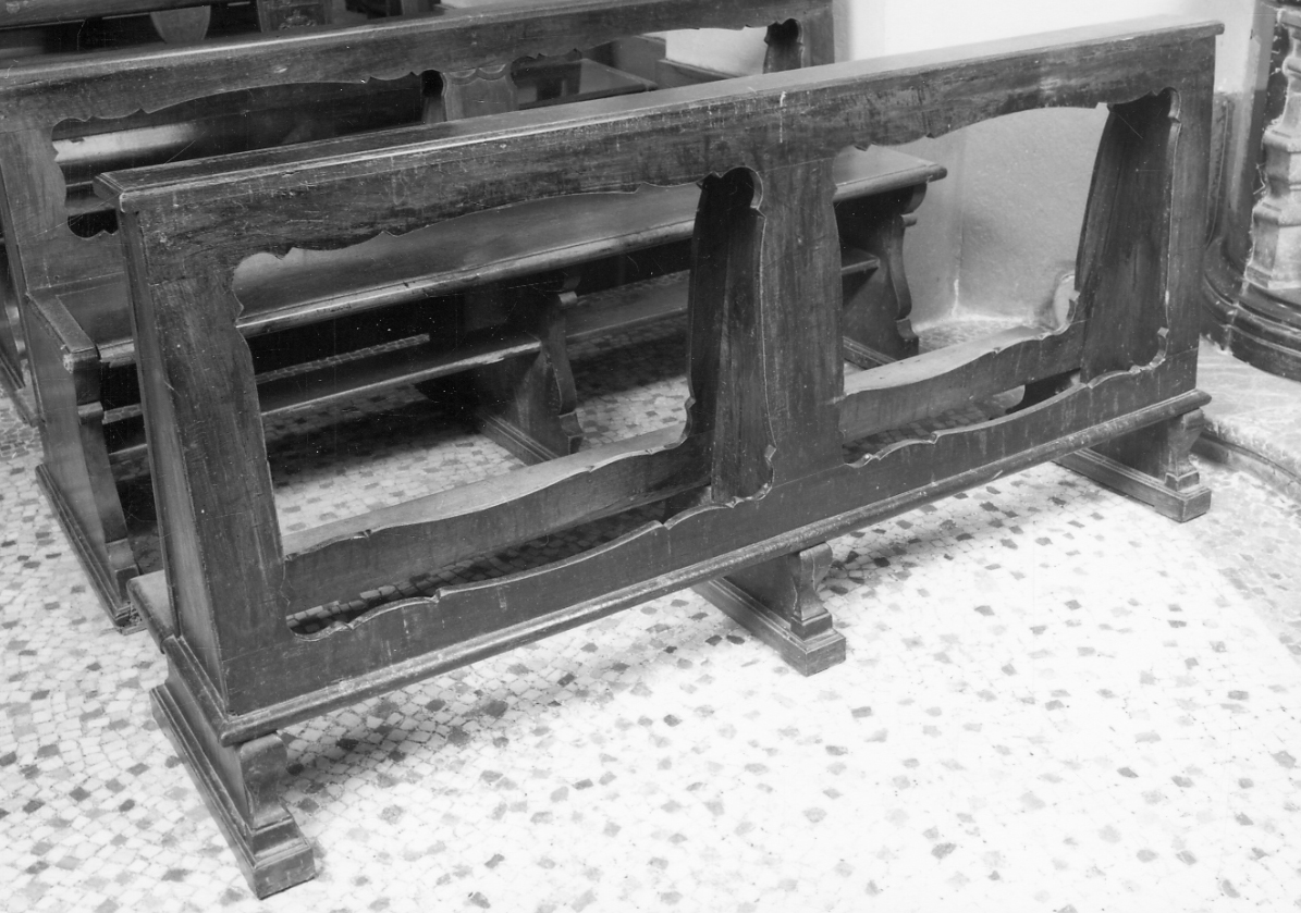 inginocchiatoio, serie - ambito piemontese (seconda metà sec. XVIII)