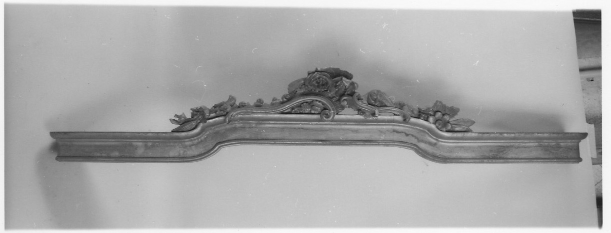 letto, frammento - ambito piemontese (seconda metà sec. XVIII)