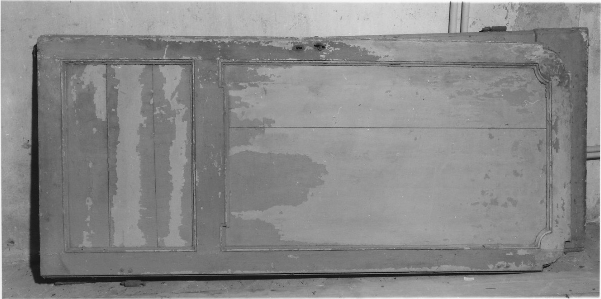 porta, opera isolata - ambito piemontese (sec. XVIII)