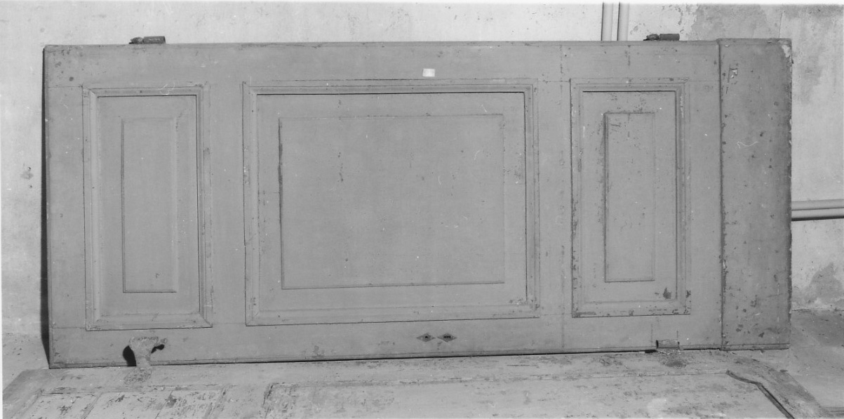 porta, opera isolata - ambito piemontese (prima metà sec. XIX)