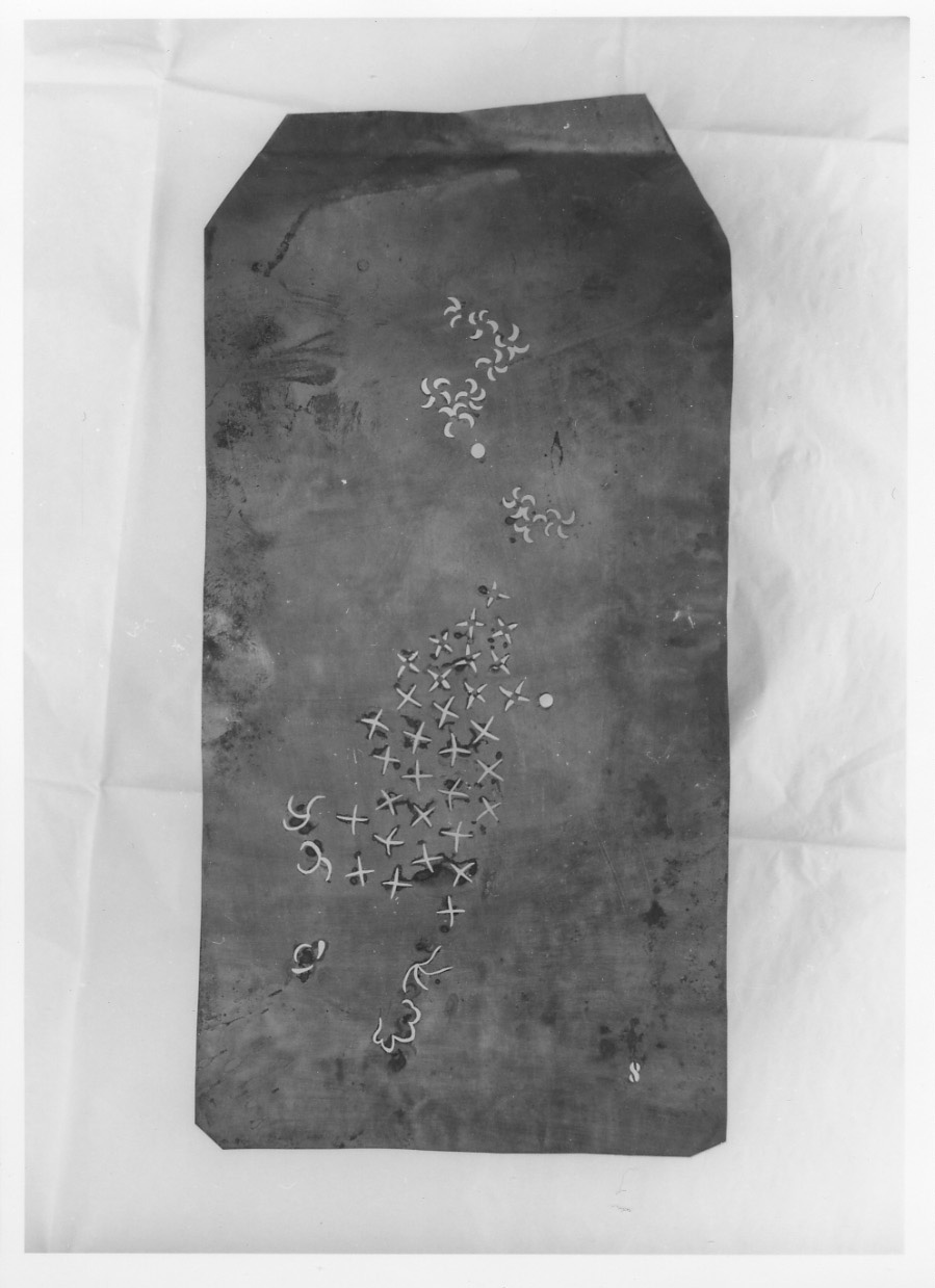 matrice, elemento d'insieme - produzione francese (?) (terzo quarto sec. XIX)