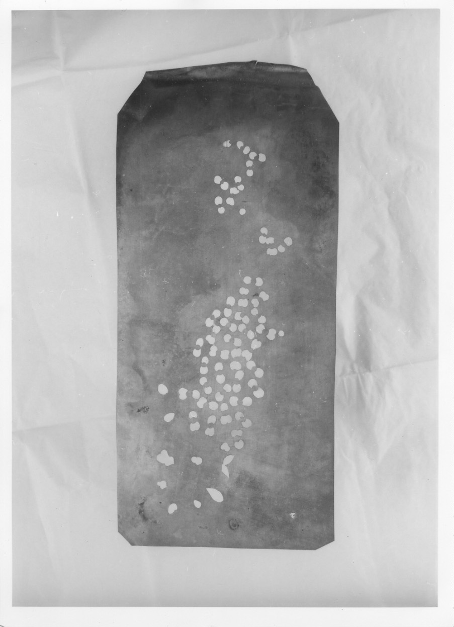 matrice, elemento d'insieme - produzione francese (?) (terzo quarto sec. XIX)