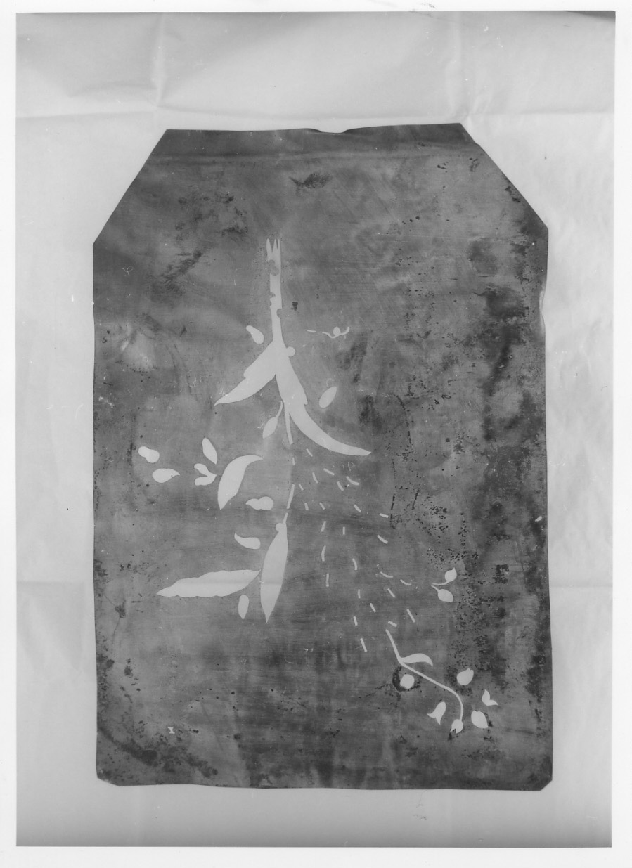 matrice, elemento d'insieme - produzione francese (?) (terzo quarto sec. XIX)