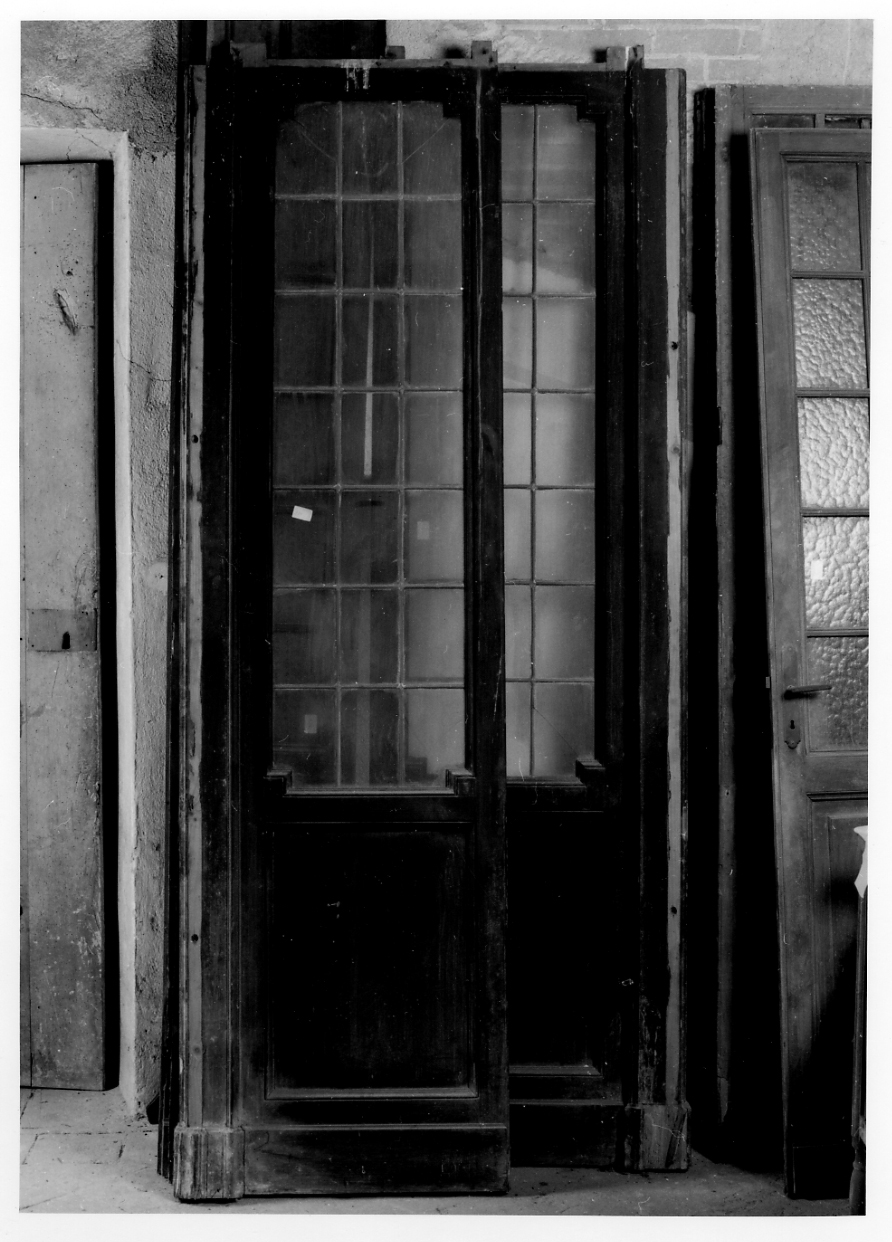 porta - a due battenti, opera isolata - bottega piemontese (ultimo quarto sec. XIX)