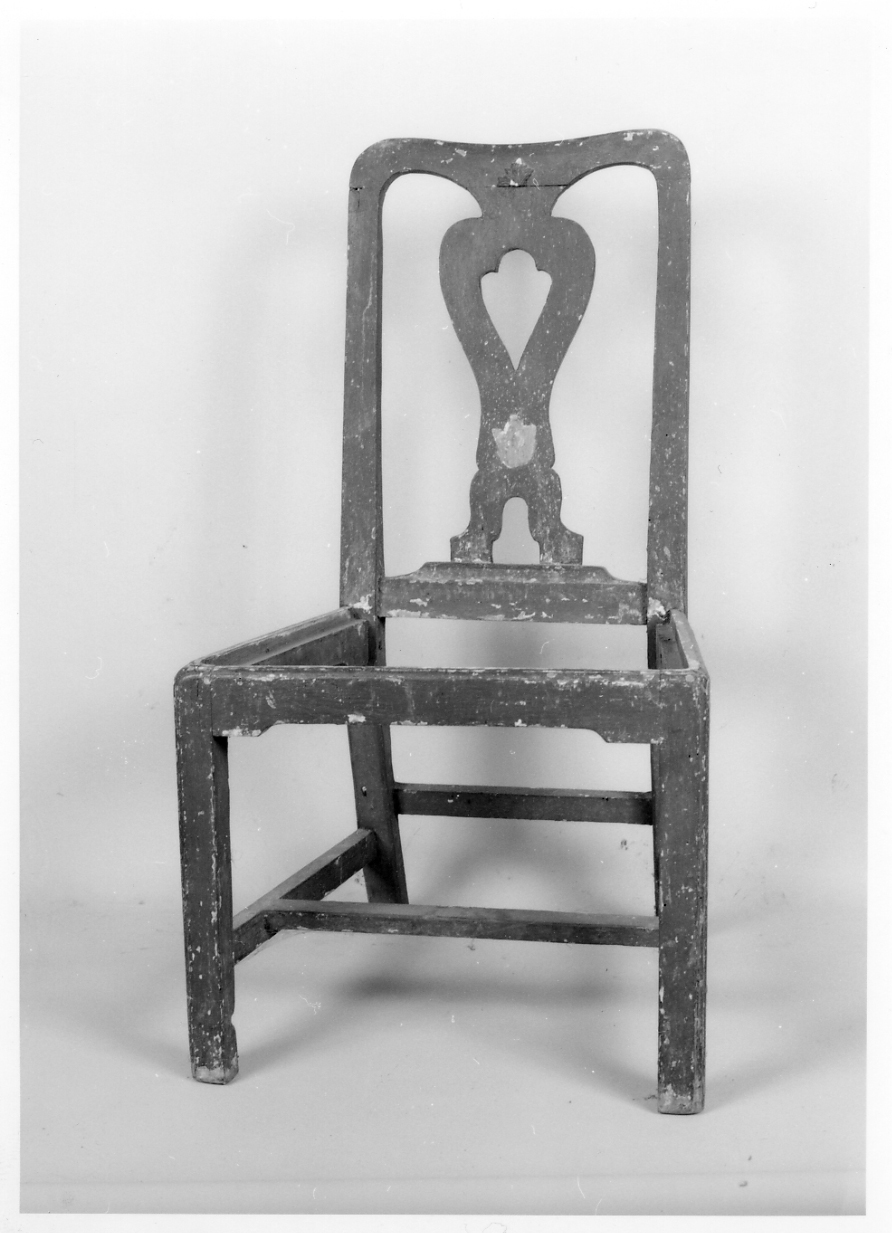 sedia, serie - bottega piemontese (seconda metà sec. XIX)