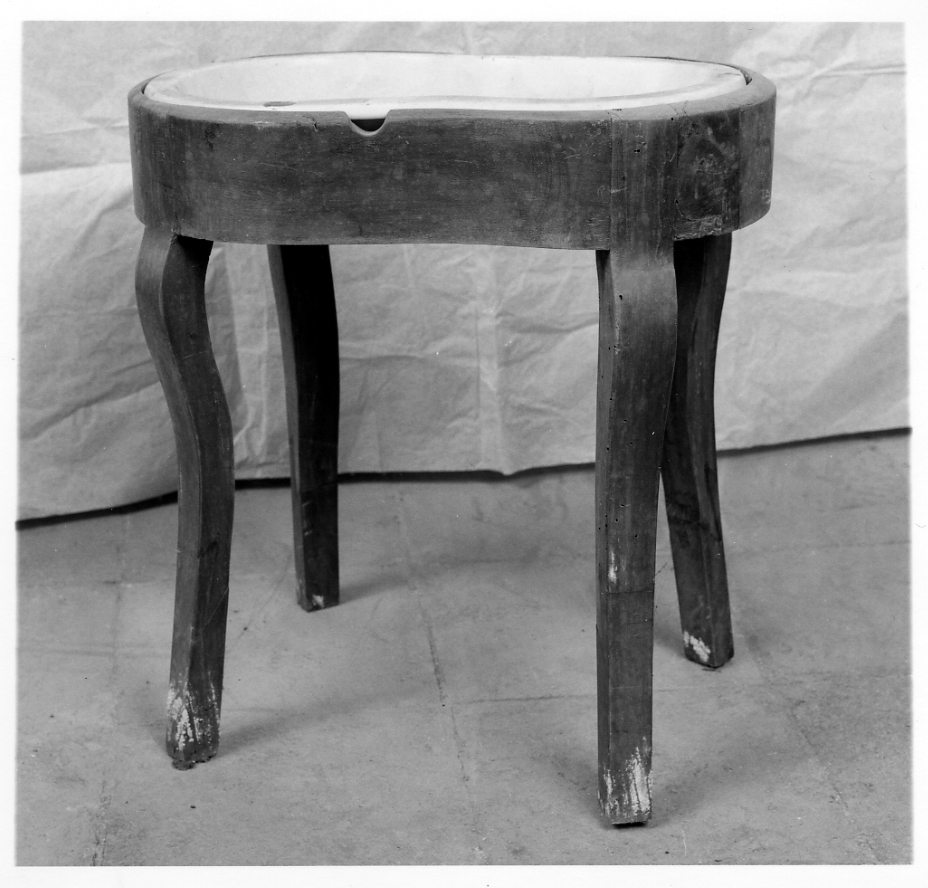 bidet, opera isolata - bottega piemontese (ultimo quarto sec. XIX)