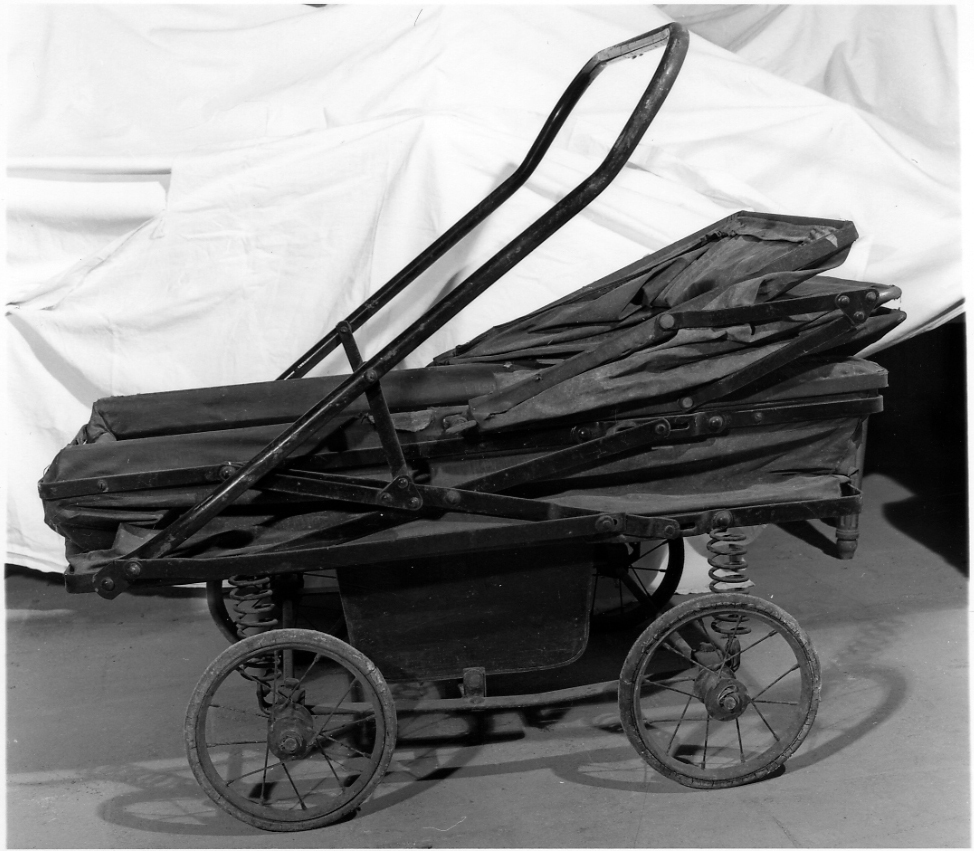 carrozzina, opera isolata - ambito piemontese (fine sec. XIX)