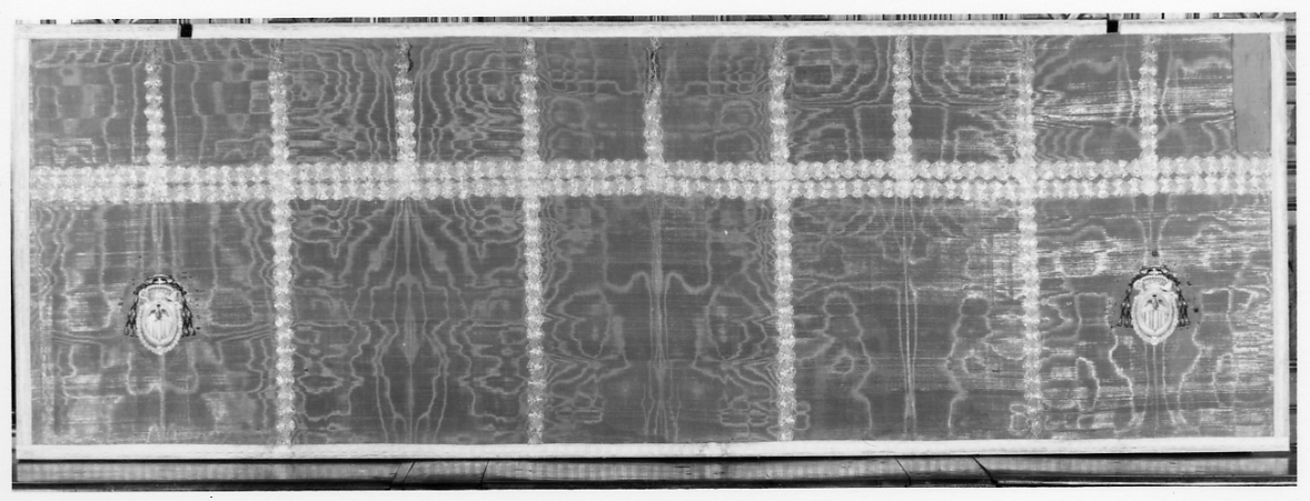 paliotto, elemento d'insieme - manifattura italiana (ultimo quarto sec. XVIII)