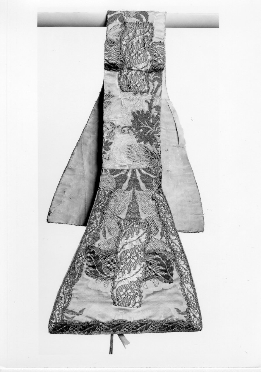 manipolo, elemento d'insieme - manifattura italiana (seconda metà sec. XIX)