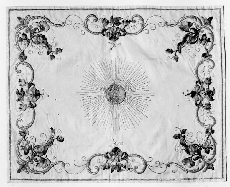 velo di calice, elemento d'insieme - manifattura italiana (prima metà sec. XX)