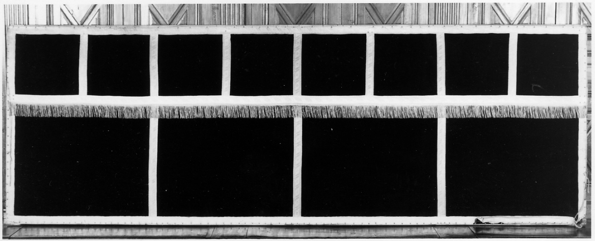 paliotto, elemento d'insieme - manifattura italiana (prima metà sec. XIX)