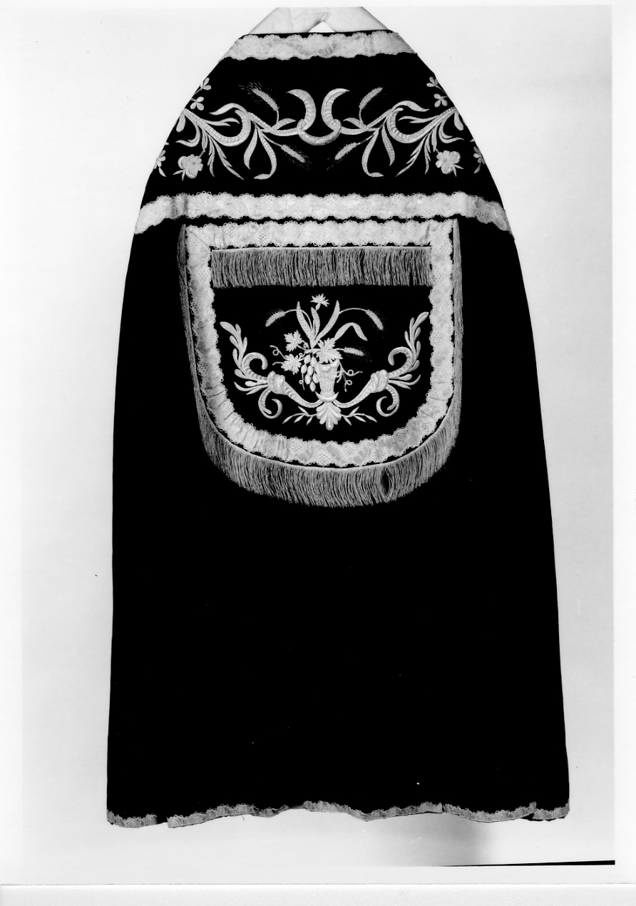 piviale, opera isolata - manifattura italiana (fine sec. XIX)