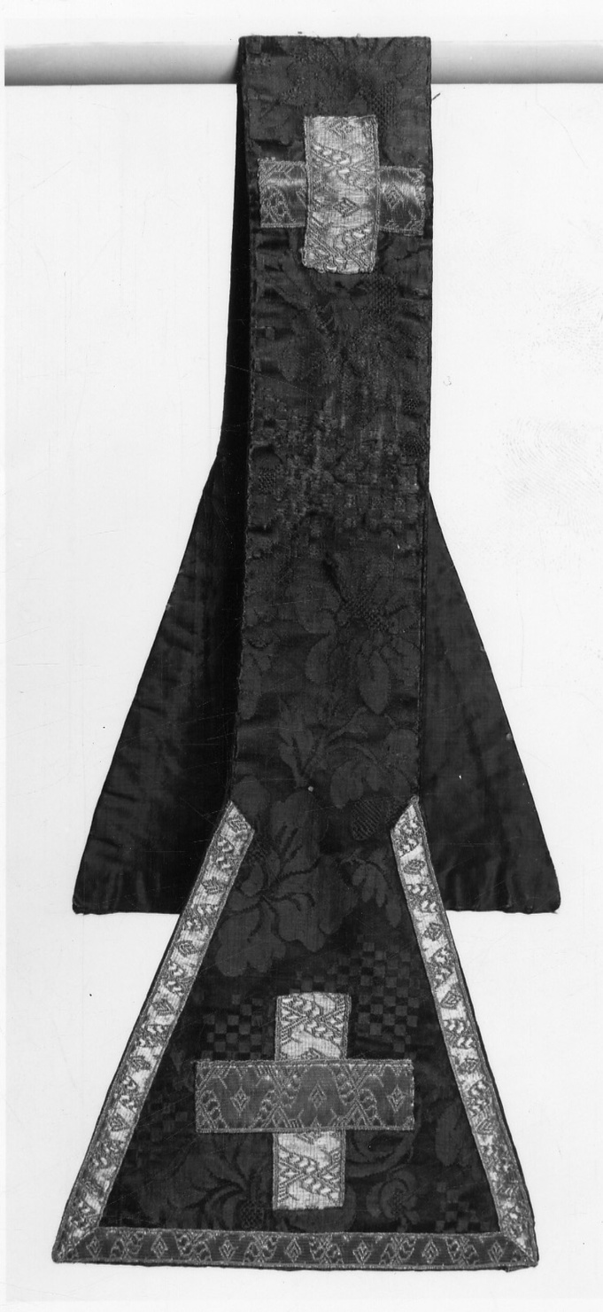 manipolo, elemento d'insieme - manifattura italiana (metà sec. XIX)