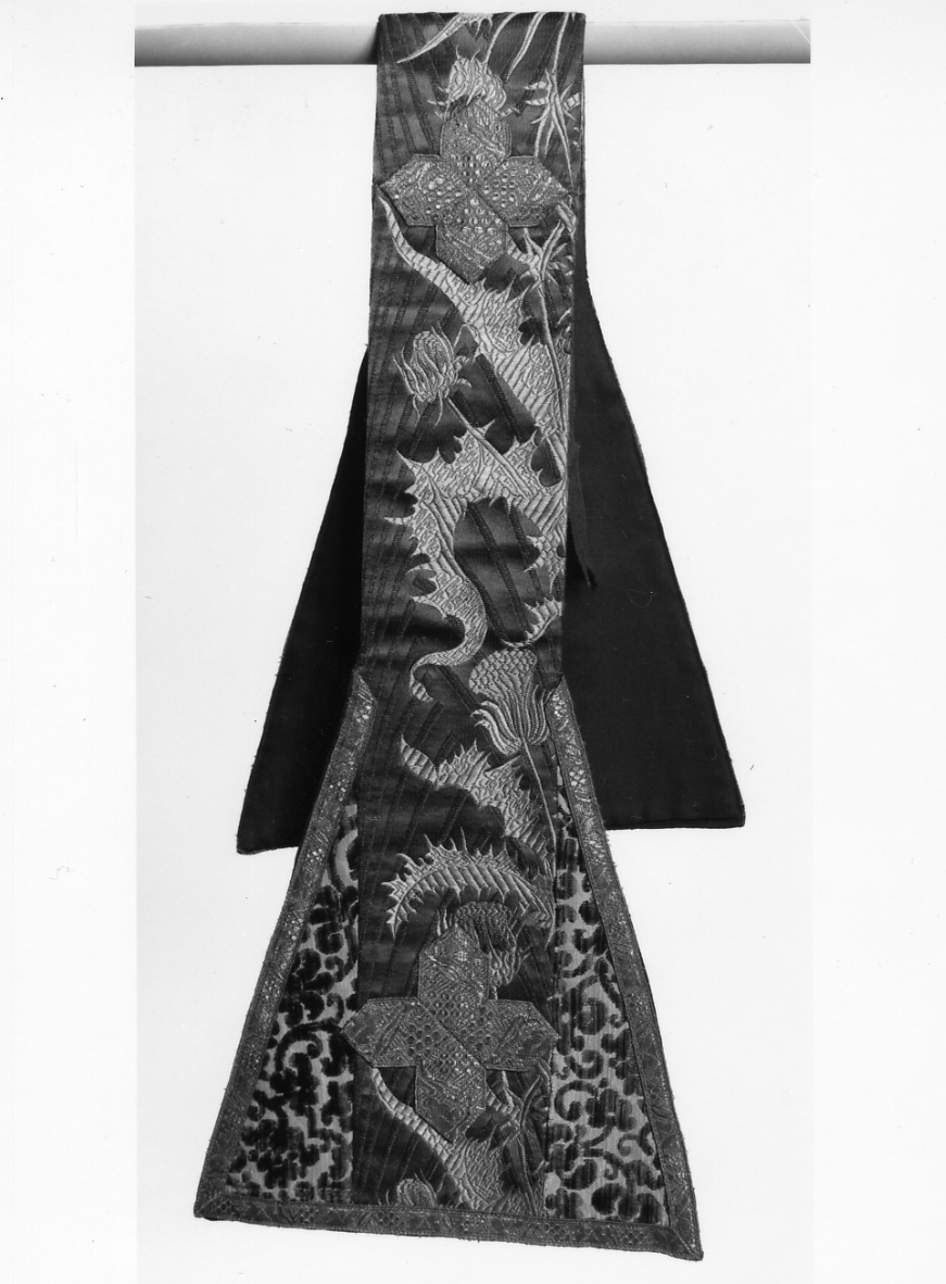 manipolo, elemento d'insieme - manifattura francese (?) (ultimo quarto sec. XIX)