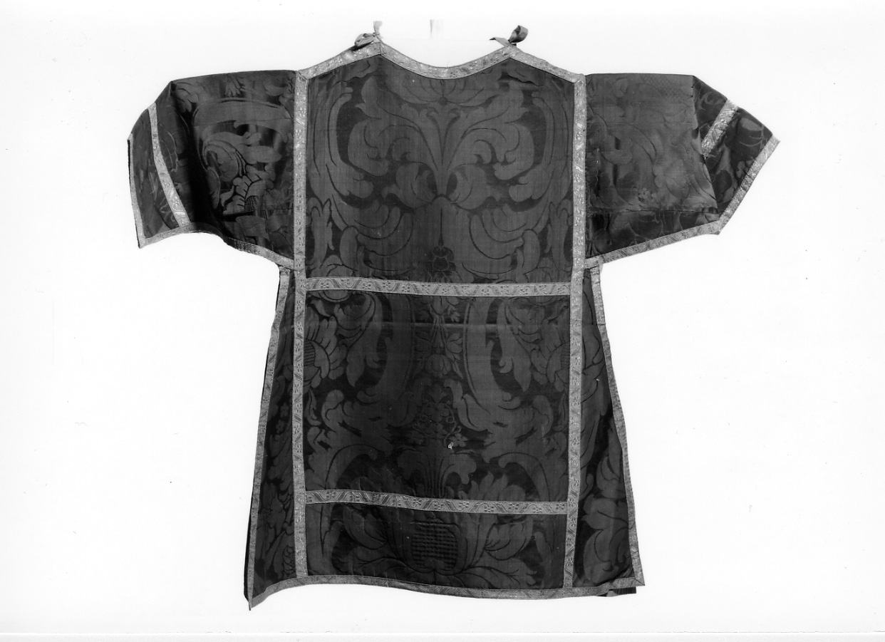 dalmatica, opera isolata - manifattura italiana (seconda metà sec. XIX)