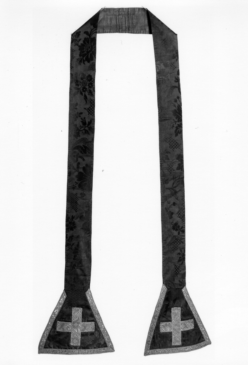 stola, elemento d'insieme - manifattura italiana (seconda metà sec. XIX)