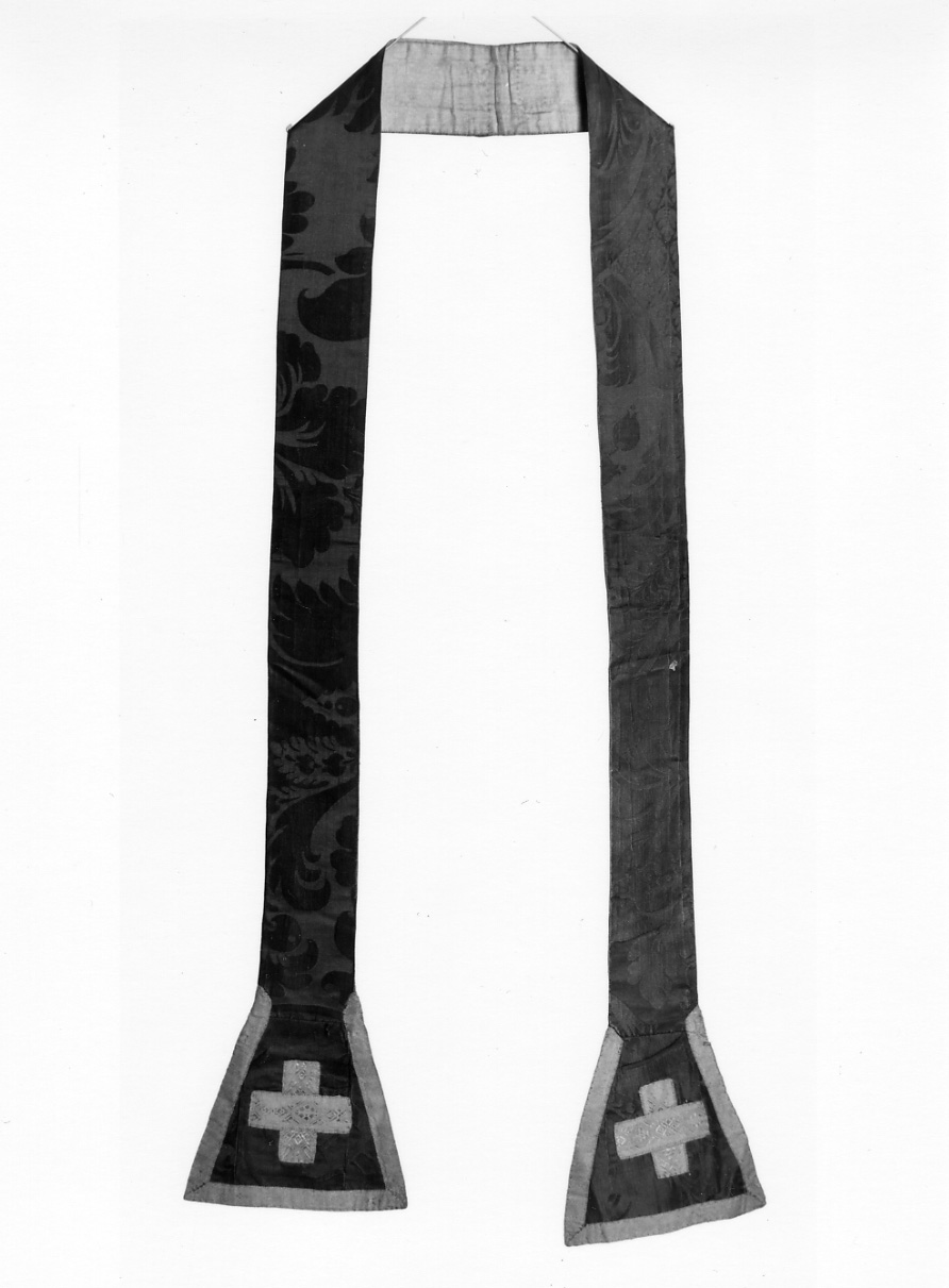 stola, elemento d'insieme - manifattura italiana (seconda metà sec. XIX)