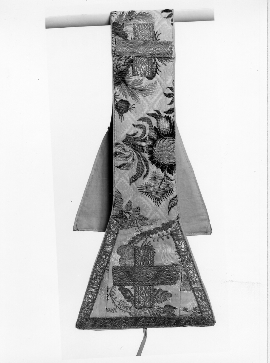 manipolo, elemento d'insieme - manifattura italiana (?), manifattura francese (?) (seconda metà sec. XIX)